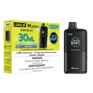 Flavour Beast Level X M Series Starter Kit 120K Puffs - Polar Mint Iced