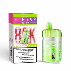 Elf Bar Bc Pro 80k Disposable Vape - Miami Mint