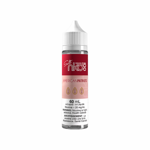 Naked 100 Vape Juice Salt Nic- American Patriots (60mL)