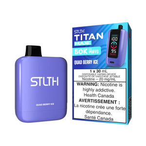 STLTH  Titan Max Disposable Vape - Quad Berry Ice