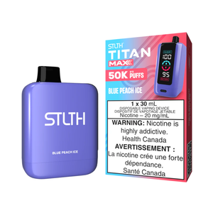 STLTH  Titan Max Disposable Vape - Blue Peach Ice