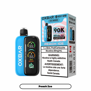 Oxbar 90k Maglink Starter Kit - Peach Ice