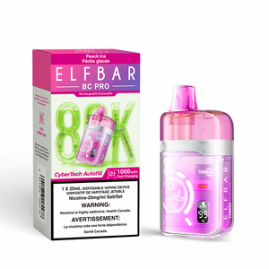 Elf Bar Bc Pro 80k Disposable Vape - Peach Ice