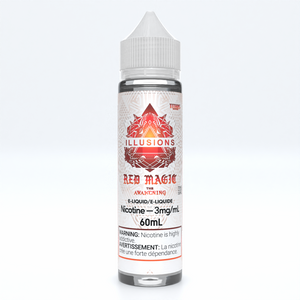 Illusions Freebase Vape Juice - Red Magic (60ml)