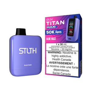 STLTH  Titan Max Disposable Vape - Blue Razz