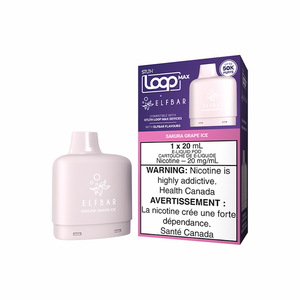 STLTH x Elf Bar 50k Loop Max Pre-filled Vape Pod - Sakura Grape Ice