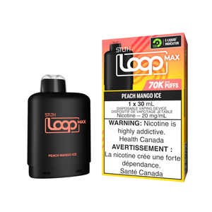 STLTH 70k Loop Max Pre-filled Vape Pod - Peach Mango Ice