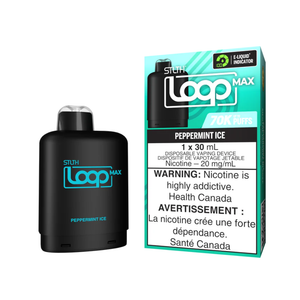 STLTH 70k Loop Max Pre-filled Vape Pod - Peppermint Ice