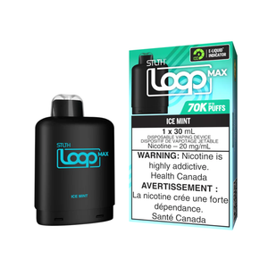 STLTH 70k Loop Max Pre-filled Vape Pod - Ice Mint