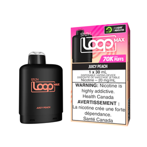 STLTH 70k Loop Max Pre-filled Vape Pod - Juicy Peach