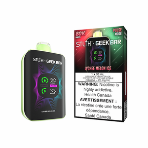 Stlth x Geekbar 80K Puffs Disposable Vape - Lychee Melon Ice