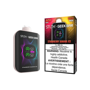 Stlth x Geekbar Disposable Vape - Strawberry Banana Ice