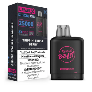 Level X Flavour Beast G2 Boost - Trippin Triple Berry