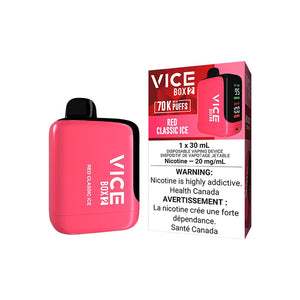 Vice Box 2 Disposable Vape - Red Classic Ice