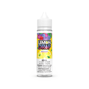 Lemon Drop Vape Juice Freebase - Wild Berry (60mL)