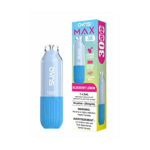 OVNS Max 3k Puffs Disposable Vape - Blueberry Lemon
