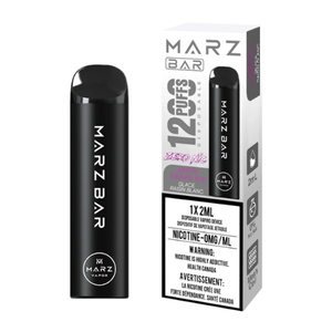 Marz Bar 1200 (Nicotine-Free) Disposable Vape - White Grape Ice