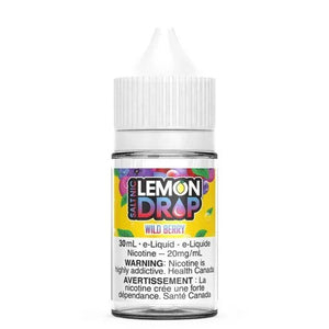 Lemon Drop Salt Nic Vape Juice - Wild Berry (30ml)