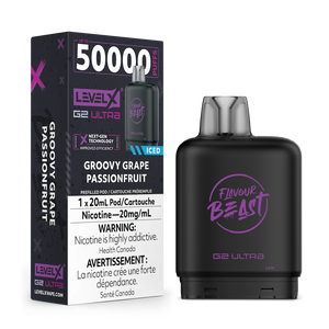 Level X Flavour Beast G2 Ultra - Groovy Grape Passionfruit