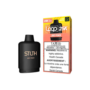 STLTH 25k Loop Pre-filled Vape Pod - Juicy Peach