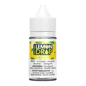 Lemon Drop Salt Nic Vape Juice - Green Apple (30ml)
