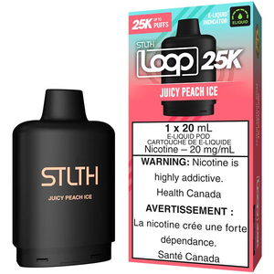STLTH 25k Loop Pre-filled Vape Pod - Juicy Peach Ice