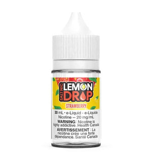 Lemon Drop Salt Nic Vape Juice - Strawberry (30ml)