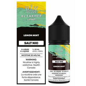 Al Fakher Salt Nic Vape Juice - Lemon Mint (30ml)