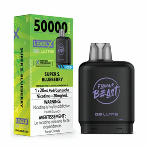Level X Flavour Beast G2 Ultra - Super S. Blueberry Iced