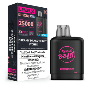 Level X Flavour Beast Boost G2 - Dreamy Dragonfruit Lychee