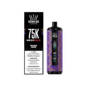 Al Fakher Crown Bar 75K Mega Max Disposable Vape - Magic Love