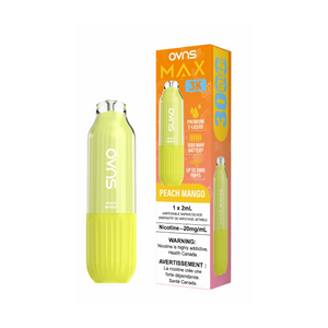 OVNS Max 3k Puffs Disposable Vape - Peach Mango