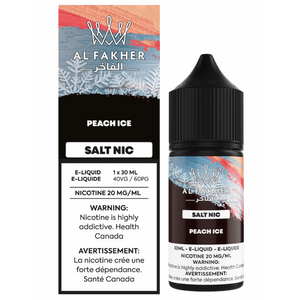 Al Fakher Salt Nic Vape Juice - Peach Ice (30ml)