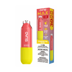 OVNS Max 3k Puffs Disposable Vape - Strawberry Pina Colada