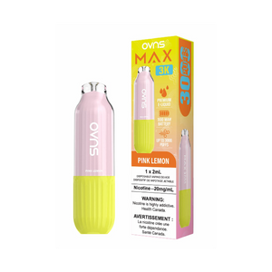 OVNS Max 3k Puffs Disposable Vape - Pink Lemon