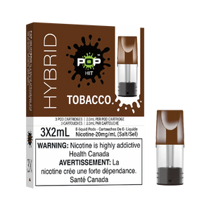 Pop Hit Hybrid pods - Tabacco