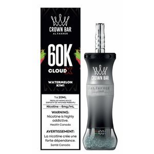 Al Fakher Crown Bar Cloud X 60K Disposable Vape - Watermelon Kiwi