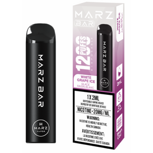 Marz Bar 1200 Disposable Vape - White Grape Ice