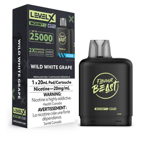 Level X Flavour Beast Boost G2 - Wild White Grape